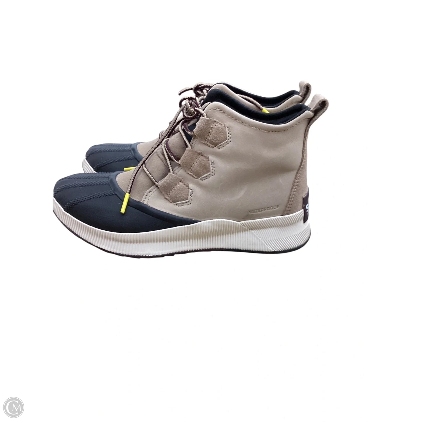 Boots Leather By Sorel In Black & Brown, Size: 9