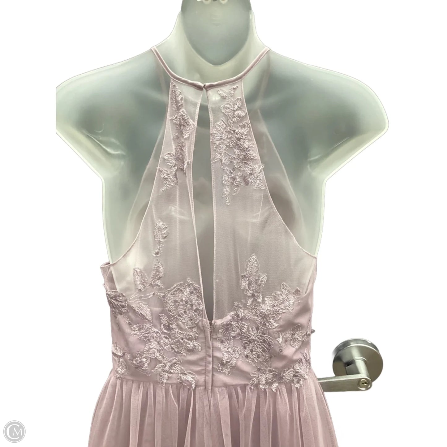 Dress Party Long By Clothes Mentor In Purple, Size: S