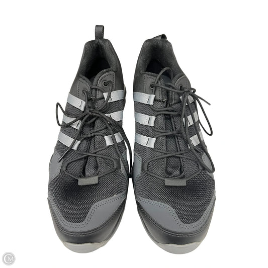 Shoes Athletic By Adidas In Black & Grey, Size: 11