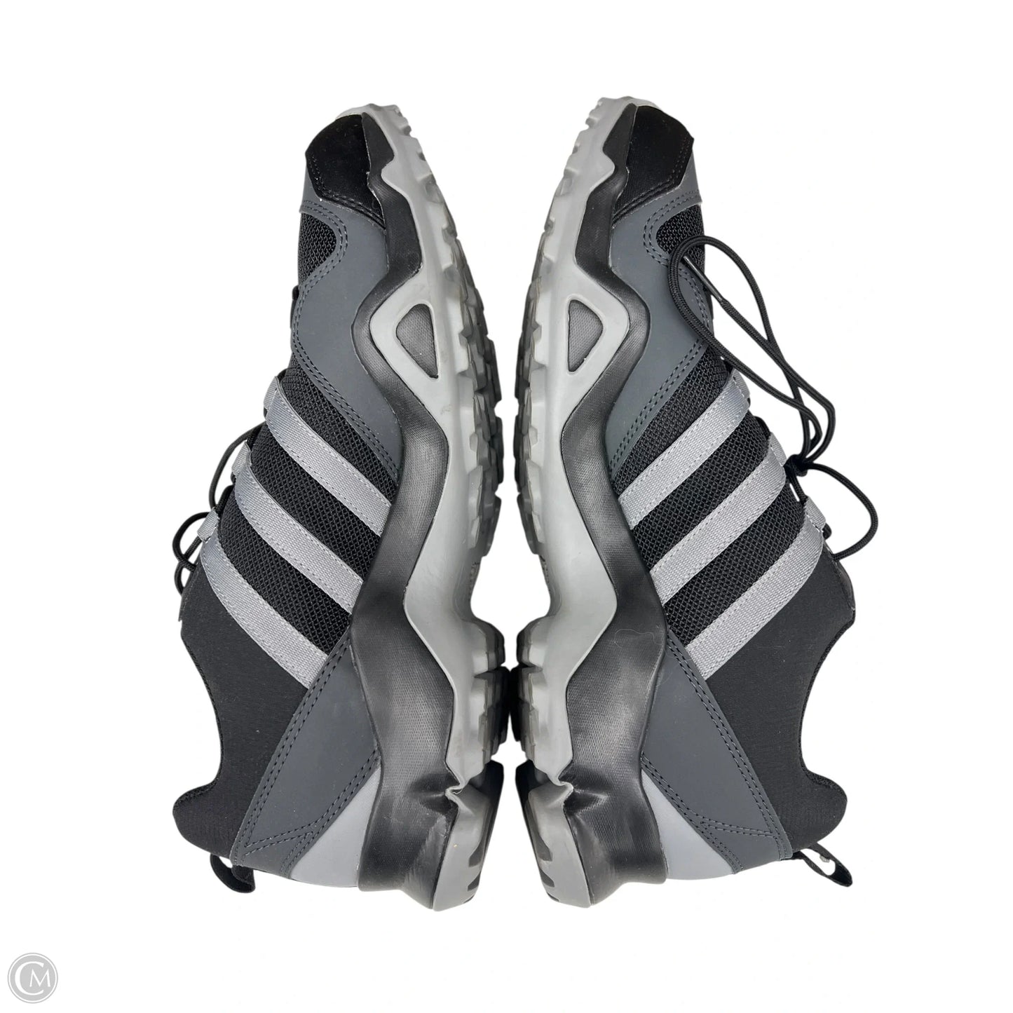Shoes Athletic By Adidas In Black & Grey, Size: 11