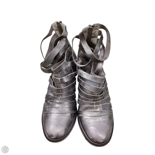 Boots Leather By Free People In Brown, Size: 7.5