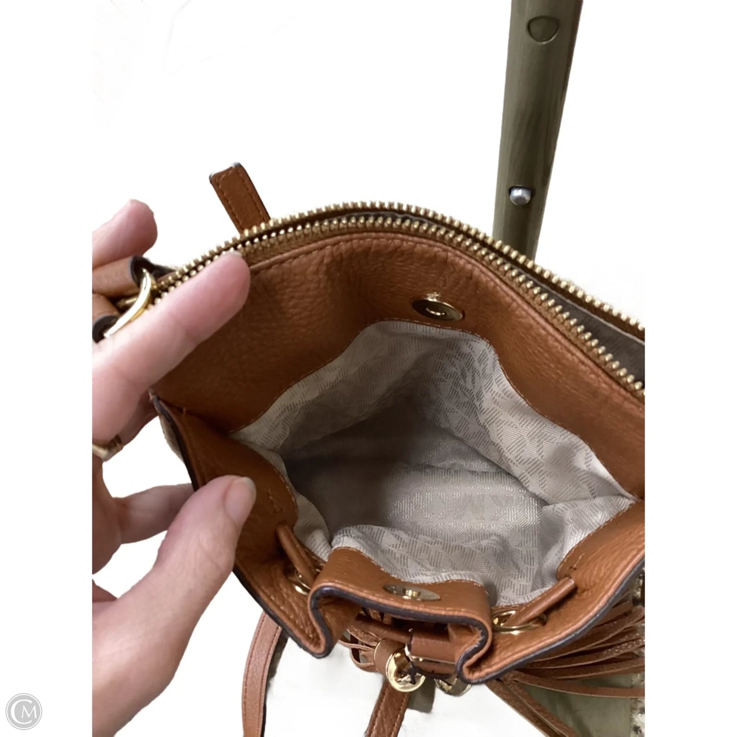 Crossbody Designer By Michael Kors, Size: Small