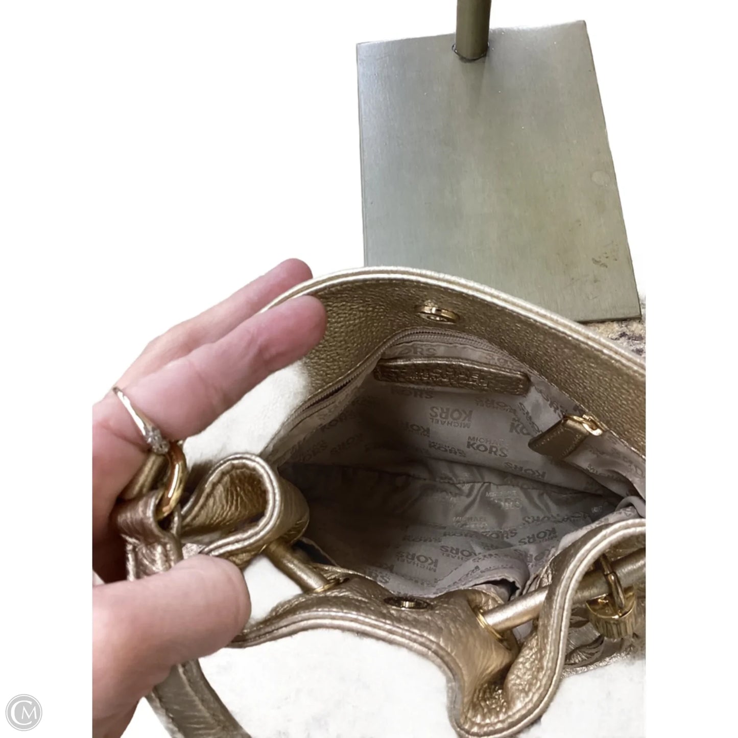 Crossbody Designer By Michael Kors, Size: Small