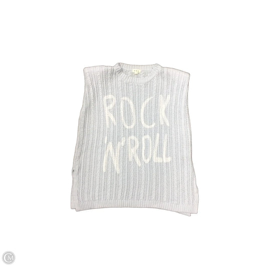 Vest Sweater By Pol In Blue, Size: S
