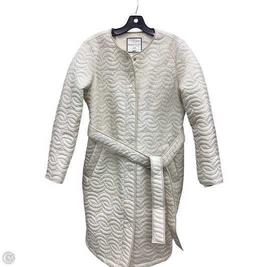 Jacket Puffer & Quilted By Bagatelle In Cream, Size: M
