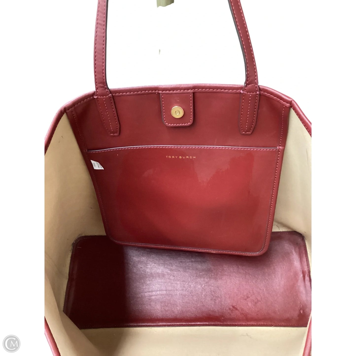 Handbag Designer By Tory Burch, Size: Large