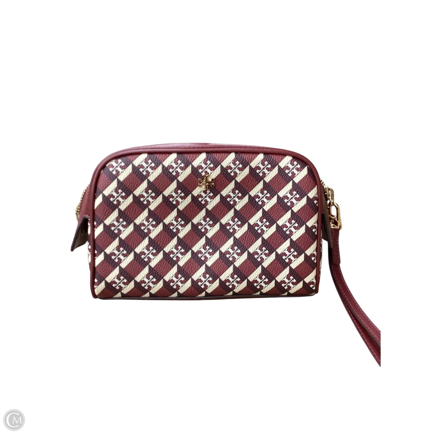 Makeup Bag Designer By Tory Burch, Size: Medium