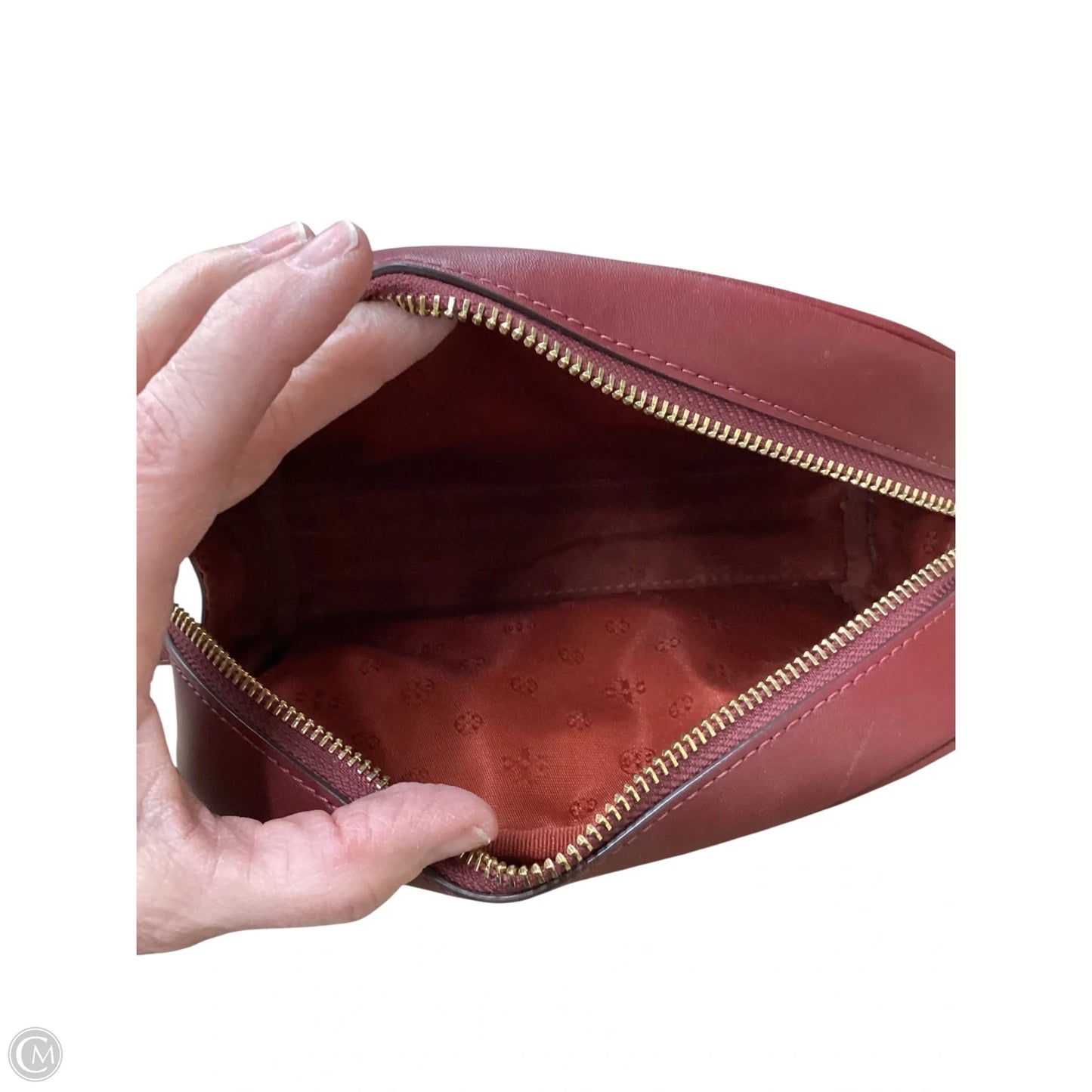 Makeup Bag Designer By Tory Burch, Size: Medium