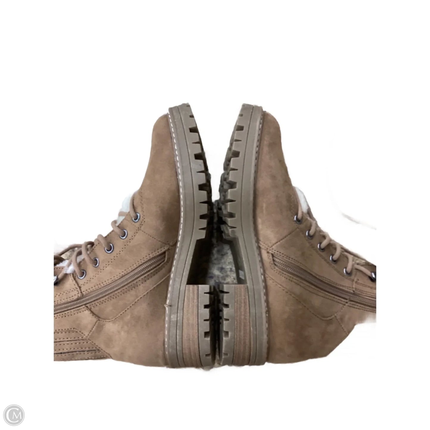 Boots Combat By Universal Thread In Brown, Size: 7.5