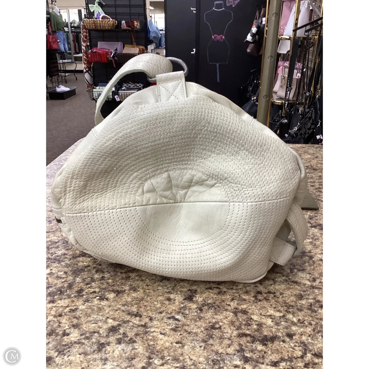 Backpack Leather By Free People, Size: Medium