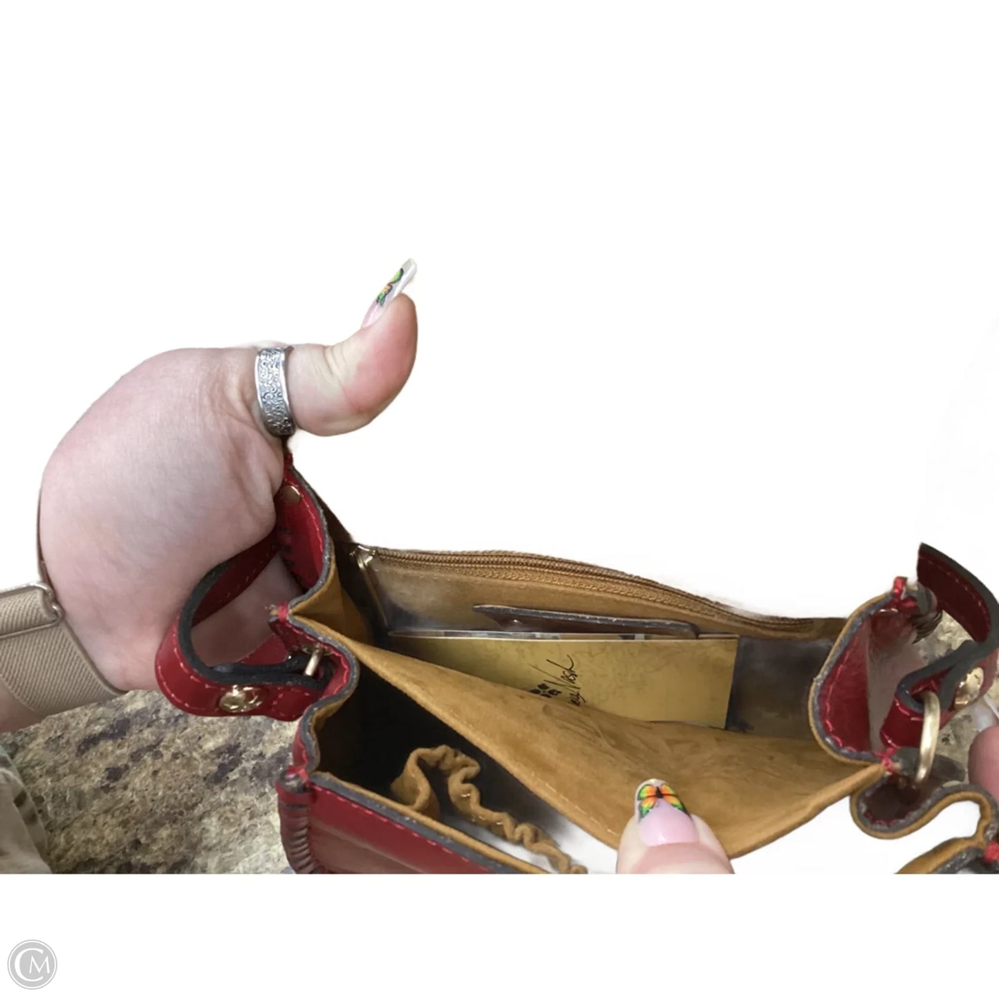 Crossbody Designer By Patricia Nash, Size: Medium