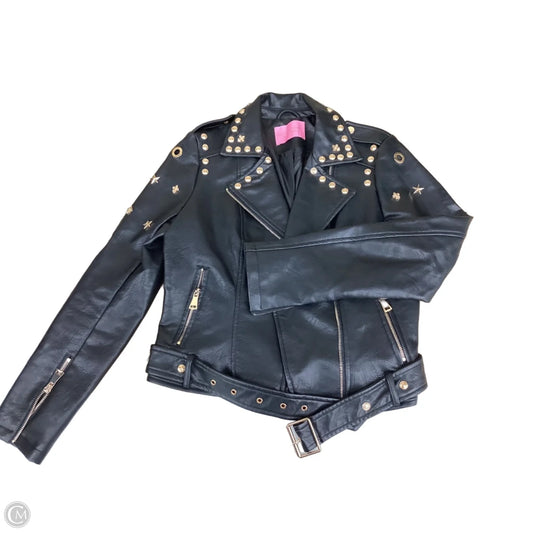 Jacket Moto By Azalea Wang In Black, Size: M