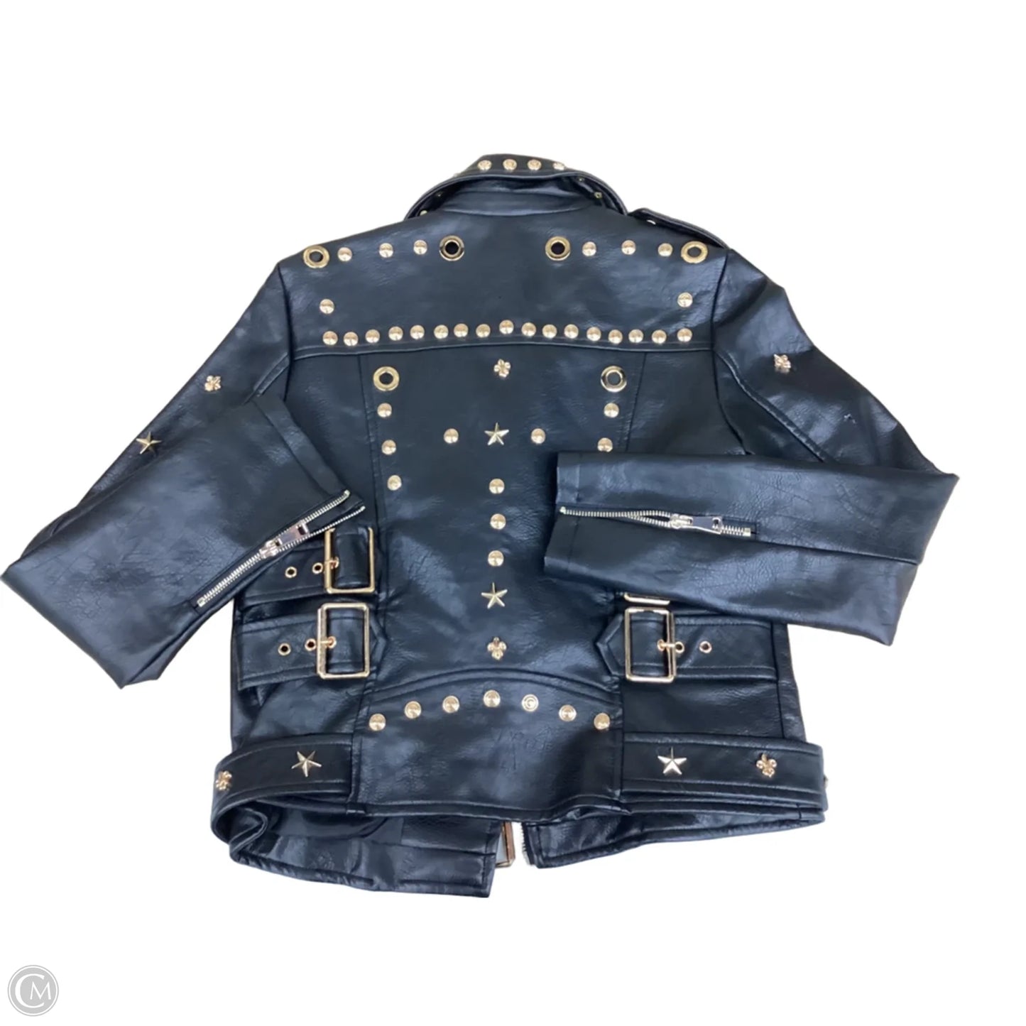 Jacket Moto By Azalea Wang In Black, Size: M