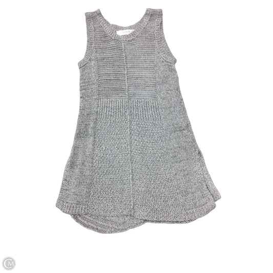 Vest Sweater By Sparrow In Grey, Size: S