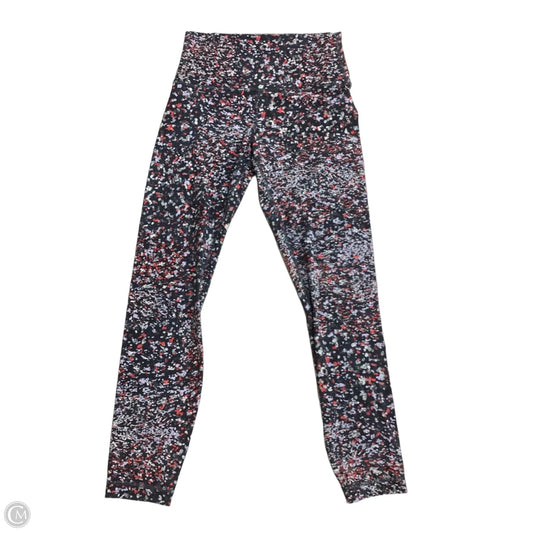 Athletic Leggings By Lululemon In Multi-colored, Size: 6