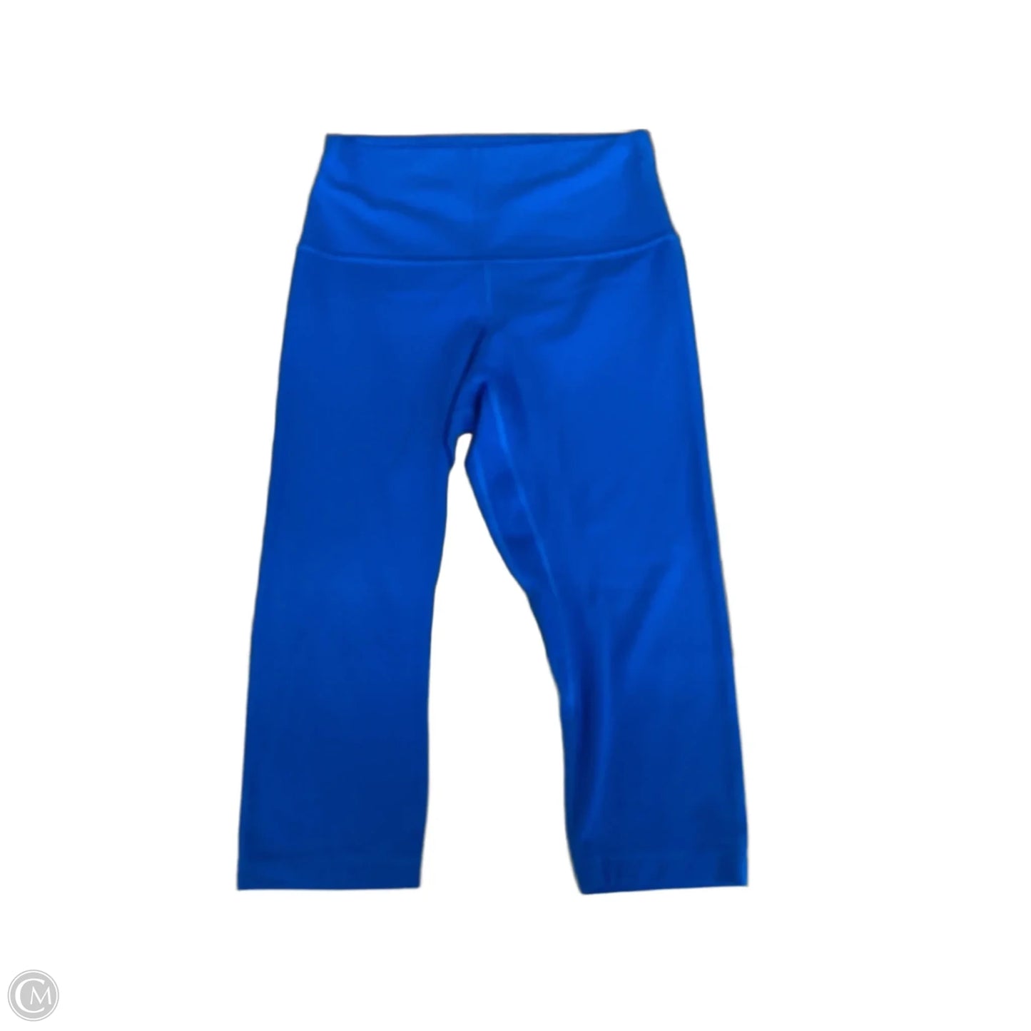 Athletic Leggings Capris By Lululemon In Blue, Size: 6
