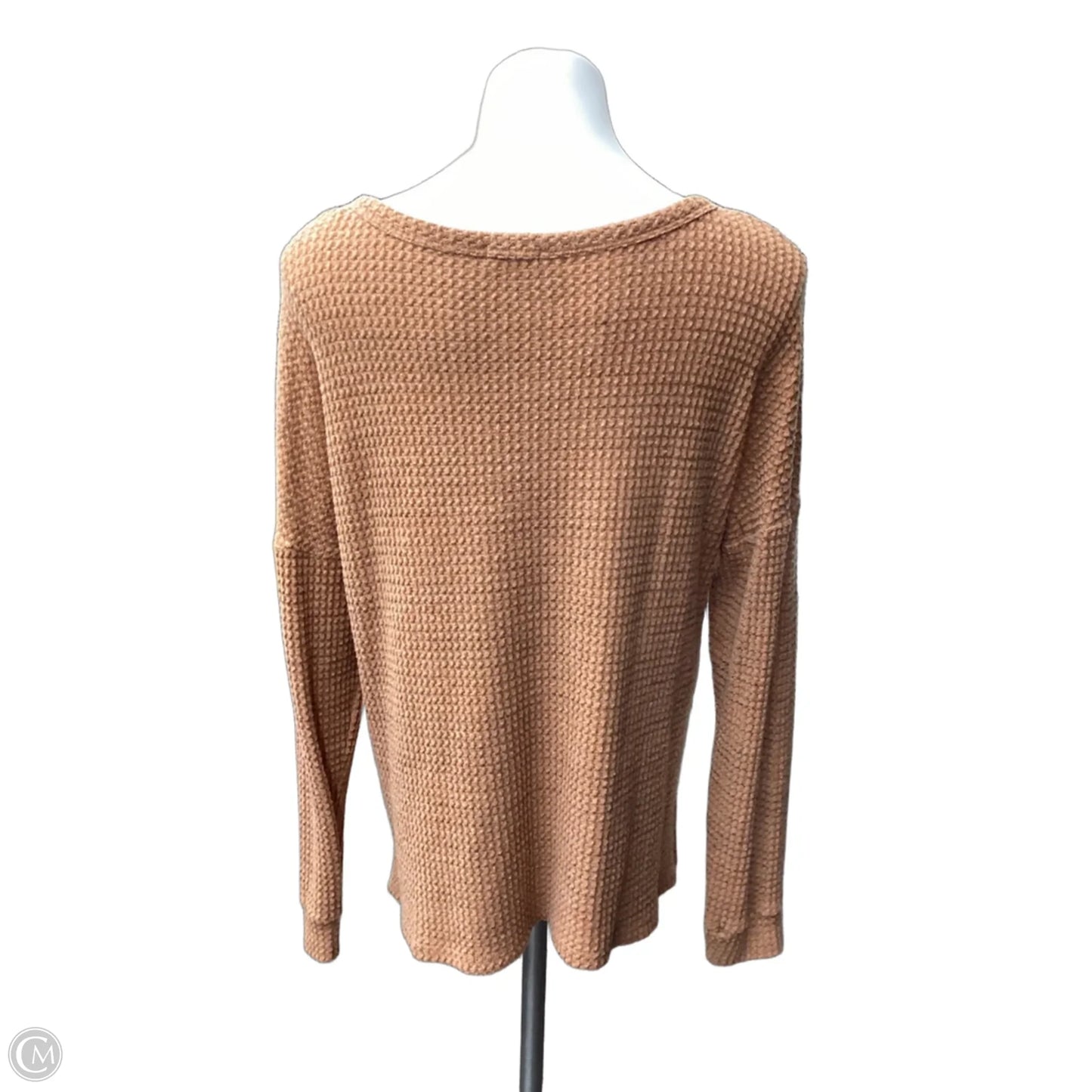 Top Long Sleeve By Jodifl In Orange, Size: S
