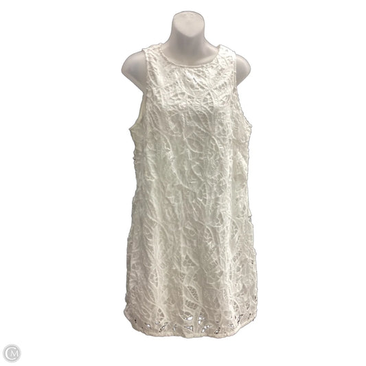 Dress Casual Short By Loft In White, Size: L