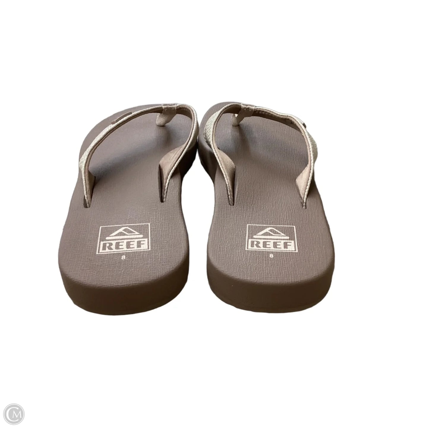 Sandals Flip Flops By Reef In Brown, Size: 8