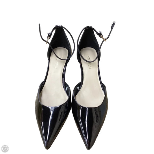 Shoes Heels Kitten By Nine West In Black, Size: 7.5