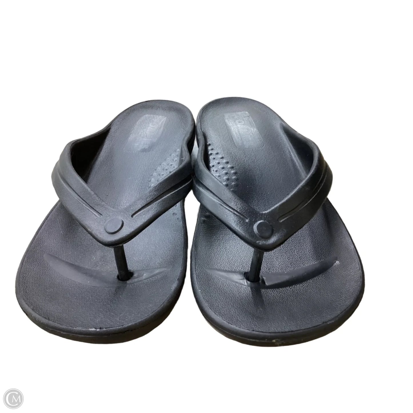Sandals Flip Flops By Skechers In Black, Size: 7.5