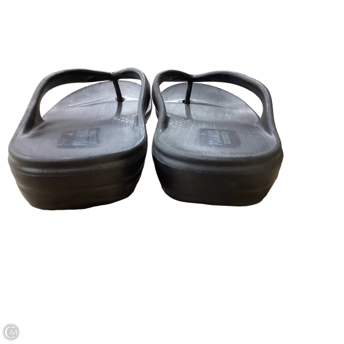 Sandals Flip Flops By Skechers In Black, Size: 7.5