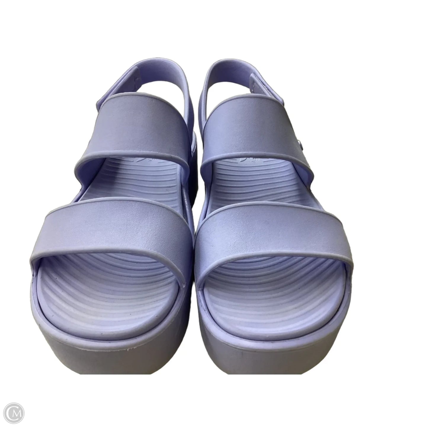 Sandals Heels Platform By Skechers In Purple, Size: 7