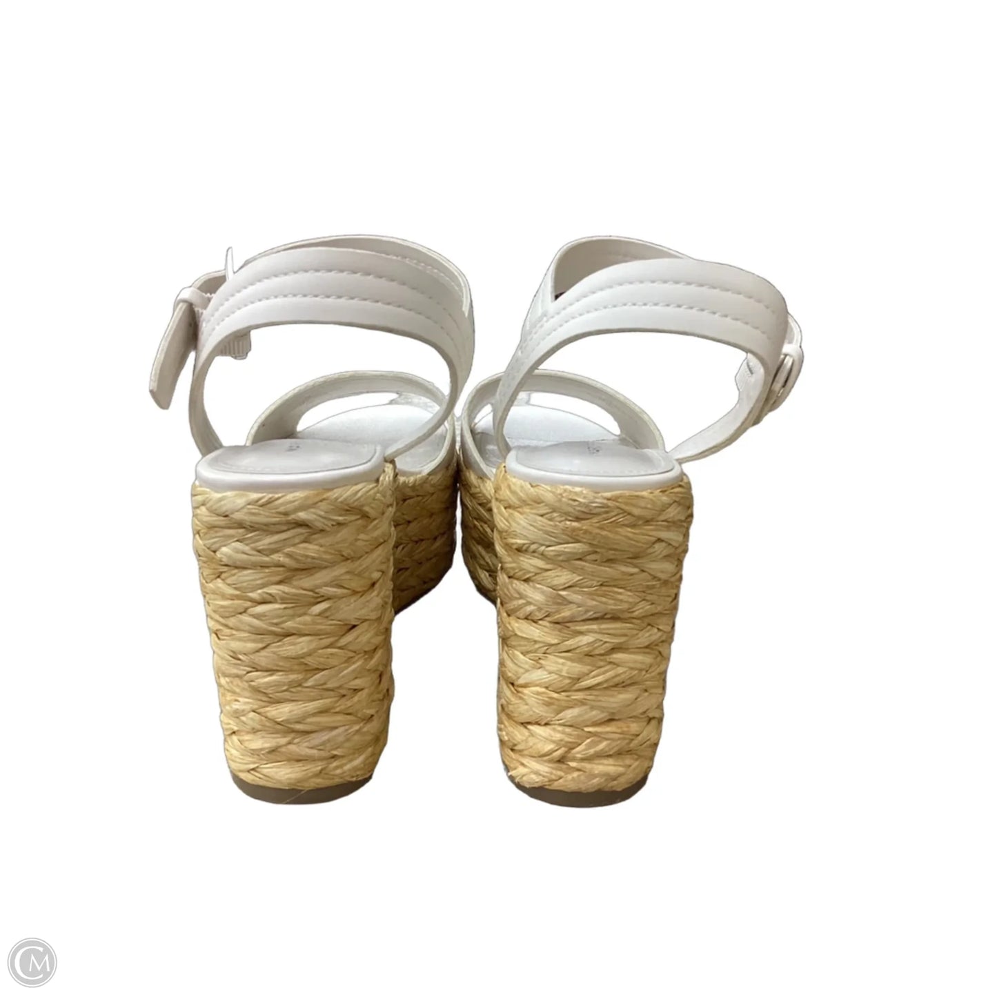 Sandals Heels Platform By Marc Fisher In White, Size: 7