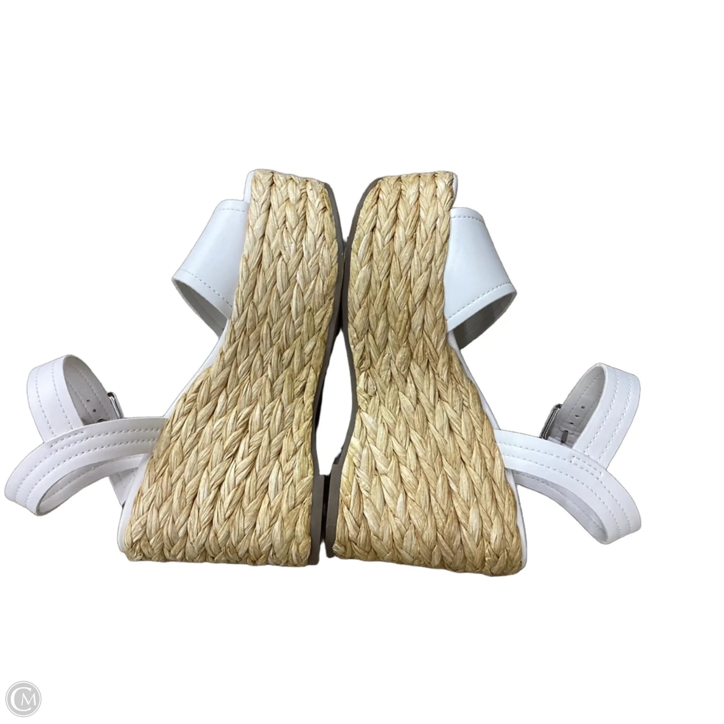 Sandals Heels Platform By Marc Fisher In White, Size: 7
