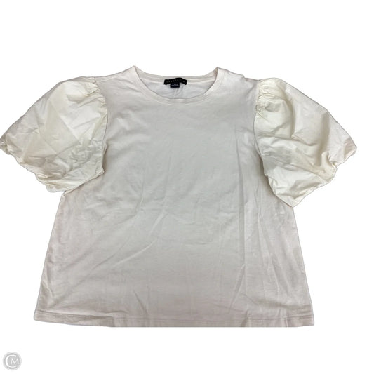 Top Short Sleeve By Sanctuary In Yellow, Size: Xl