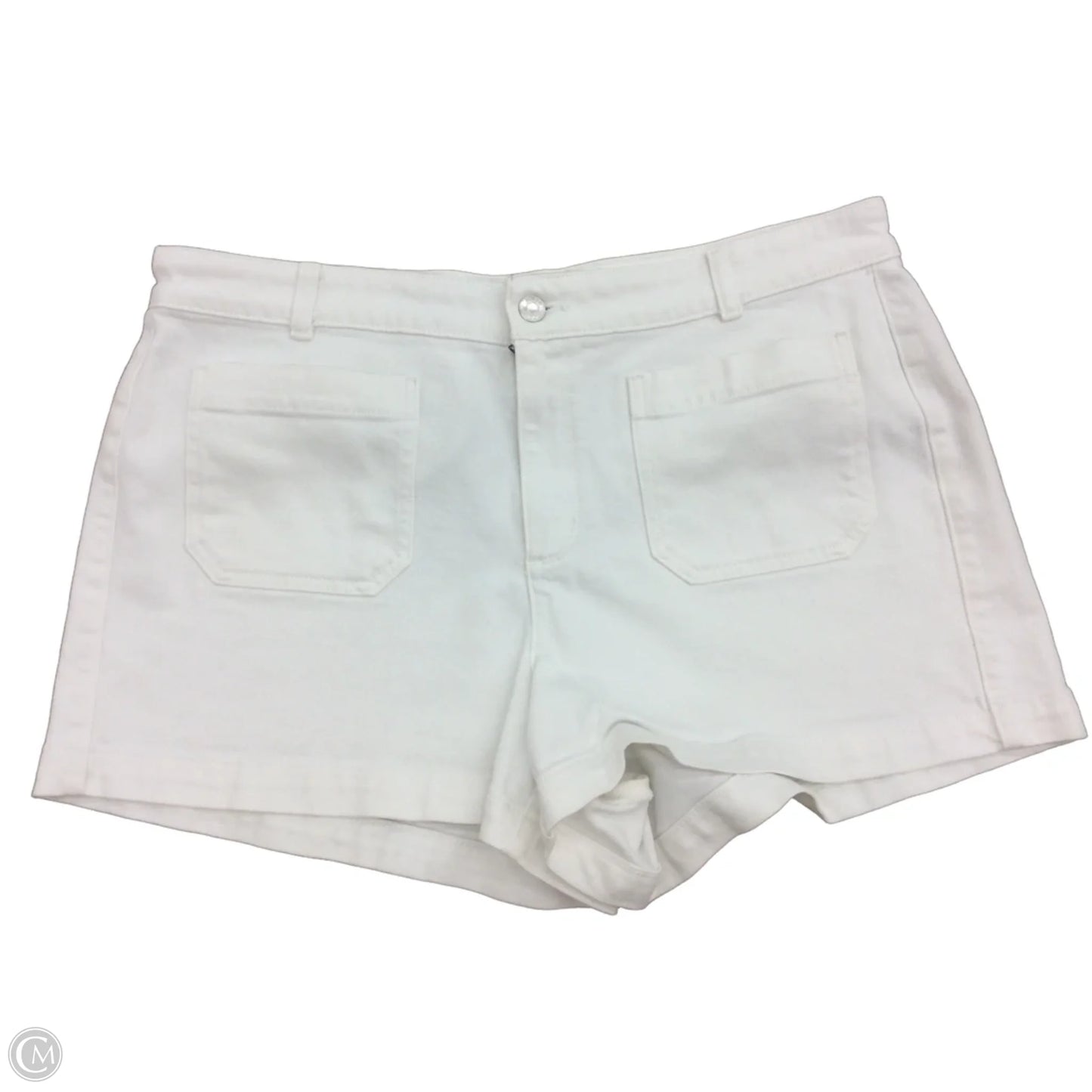 Shorts By J. Crew In White Denim, Size: 14