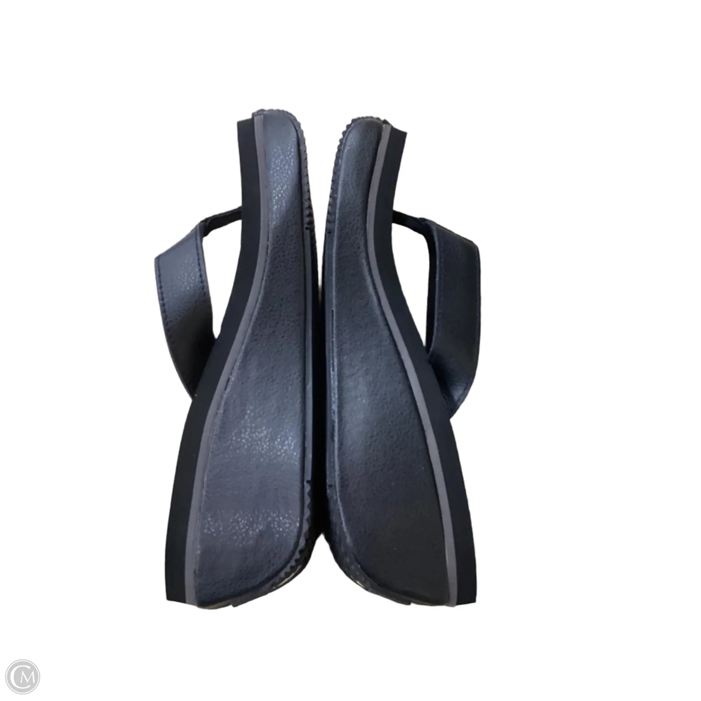 Sandals Heels Platform By Volatile In Black, Size: 9