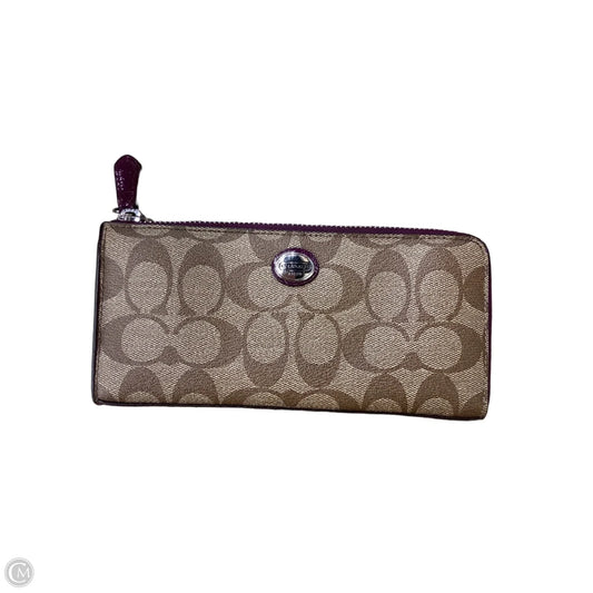 Wallet Designer By Coach, Size: Medium