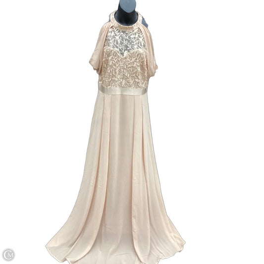 Dress Party Long By Cmc In Peach, Size: Xl