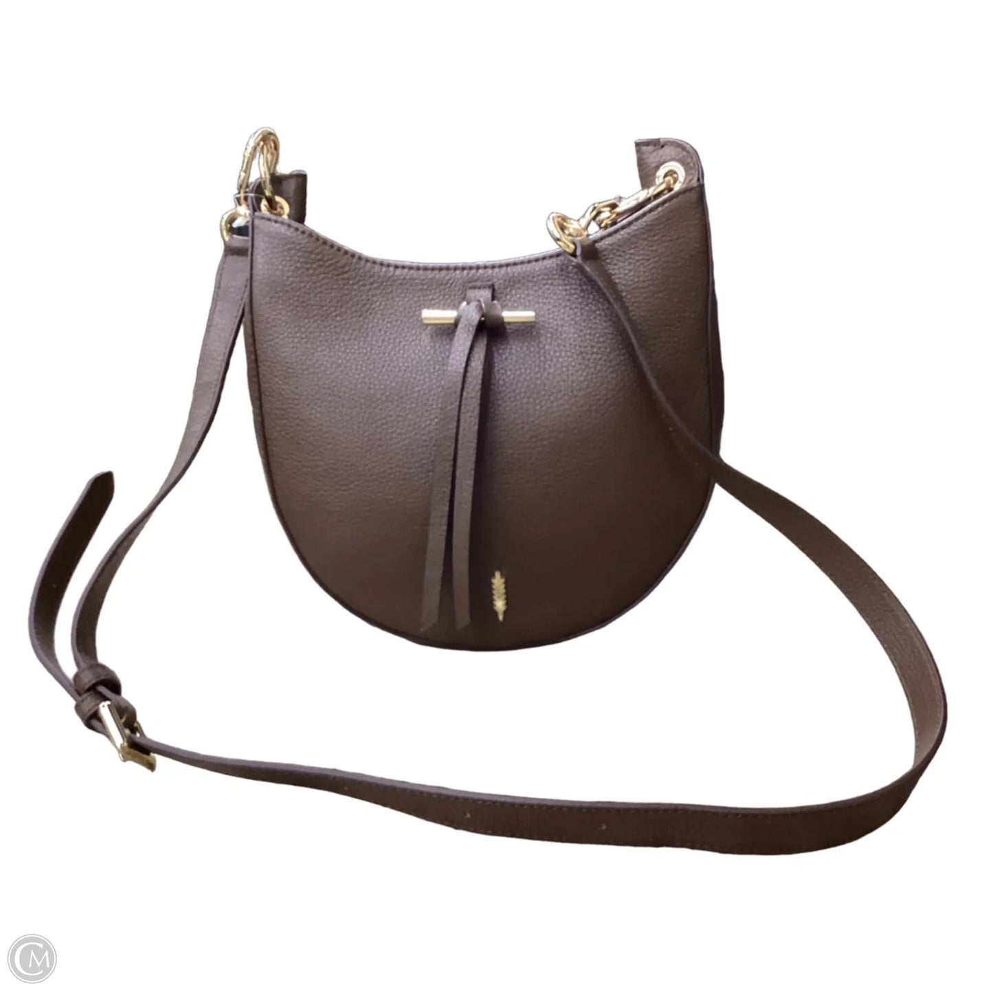 Crossbody Leather By Cmc, Size: Medium