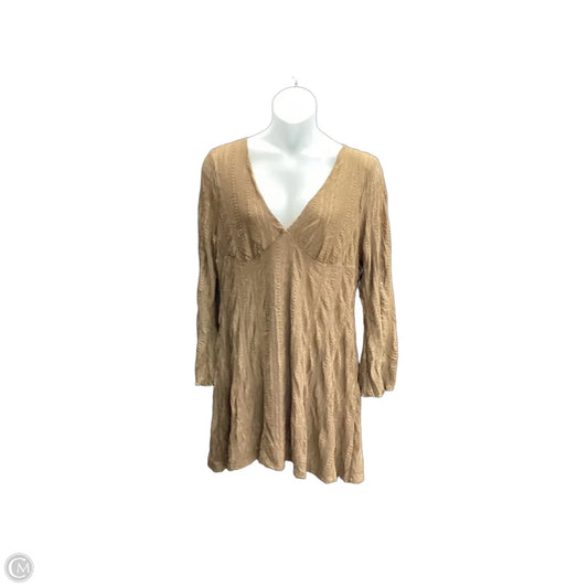 Dress Casual Short By Romwe In Brown, Size: 4x