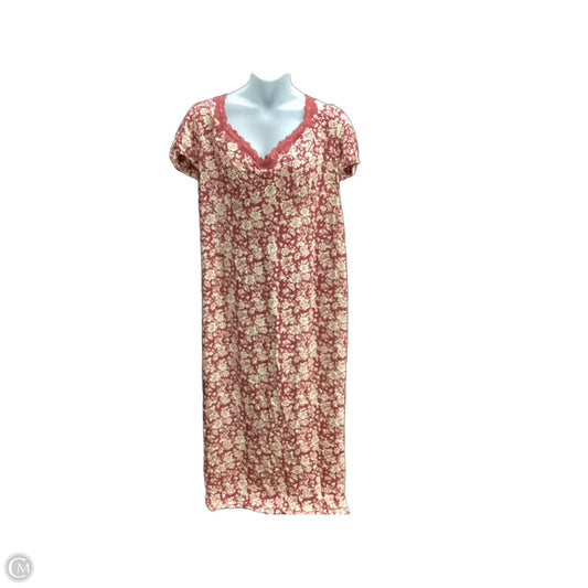 Dress Casual Midi By Cider In Maroon, Size: 4x