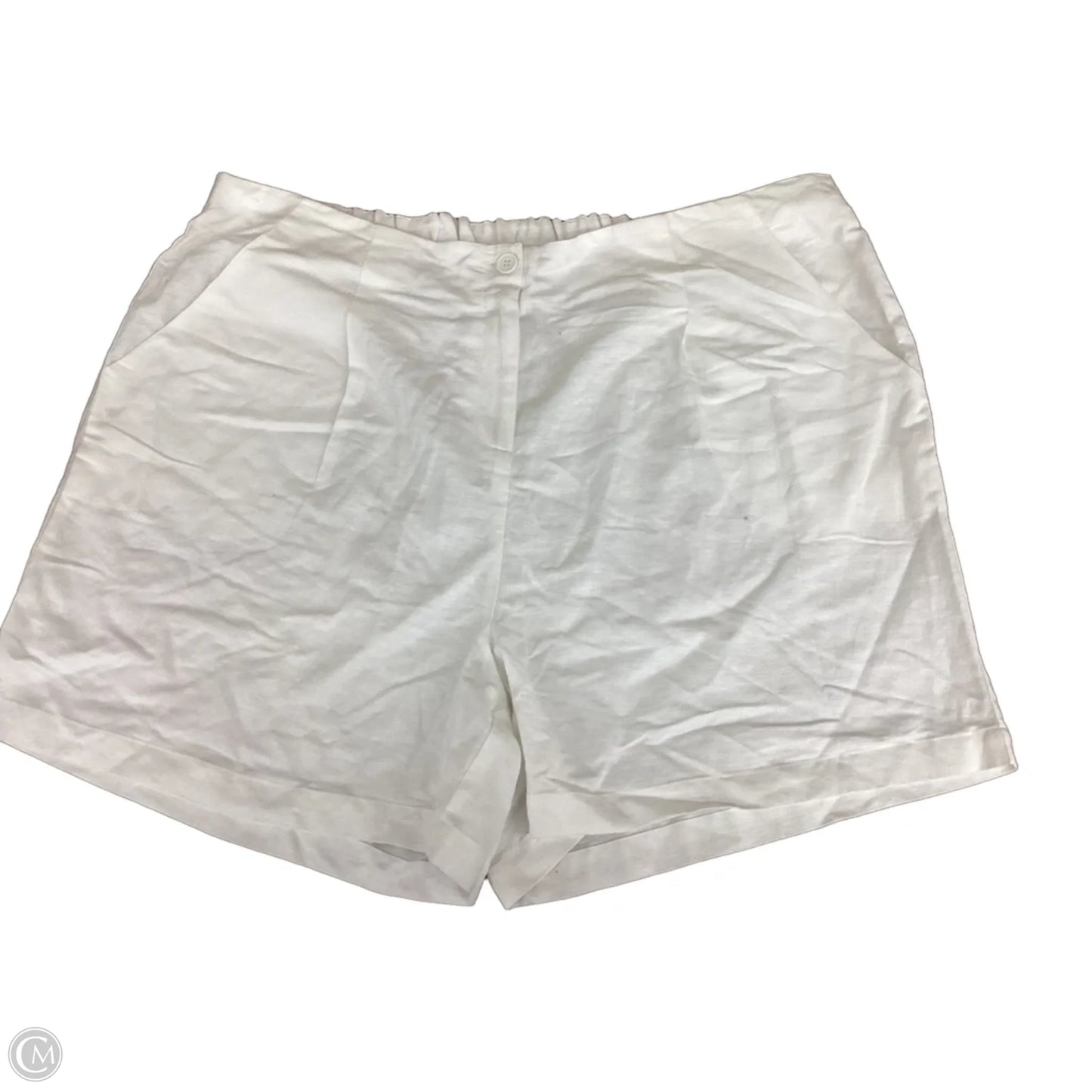 Shorts By Venus In White, Size: 22