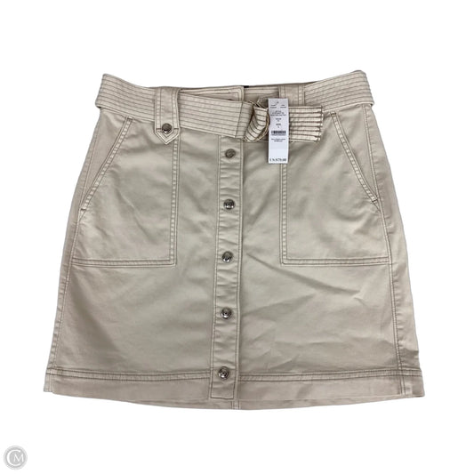 Skirt Mini & Short By White House Black Market In Beige, Size: 4