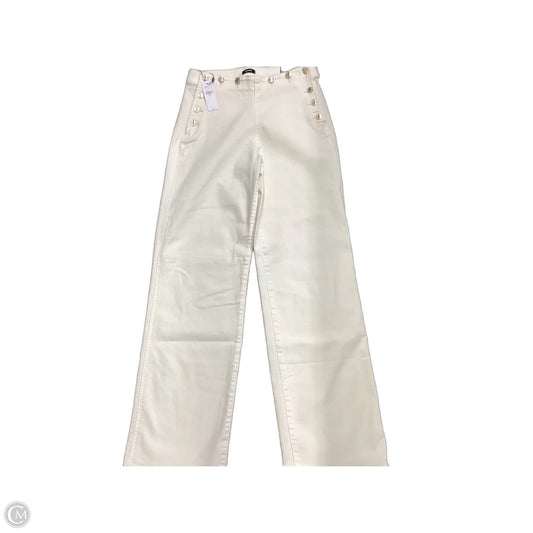 Pants Wide Leg By Express In Cream, Size: 6
