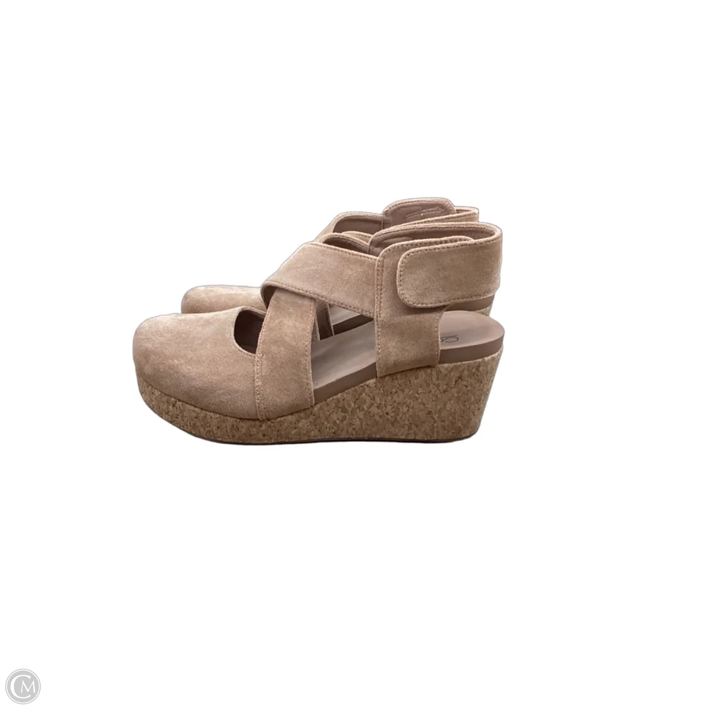 Shoes Heels Platform By Corkys In Tan, Size: 9