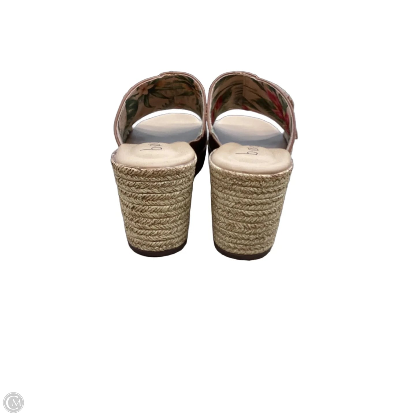 Sandals Heels Platform By Boc In Tan, Size: 8