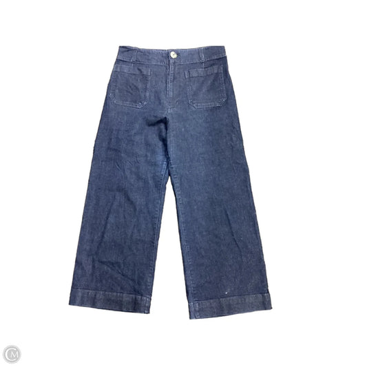 Jeans Wide Leg By Anthropologie In Blue Denim, Size: 10