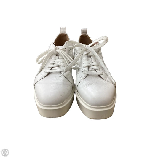 Shoes Sneakers Platform By Linea Paolo In White, Size: 10