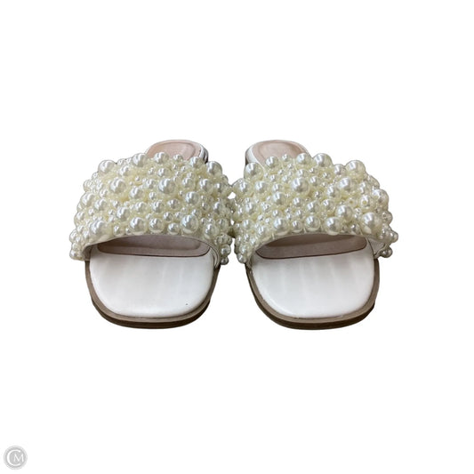 Sandals Flats By A New Day In Ivory, Size: 9