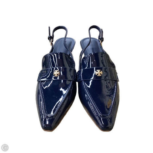 Shoes Heels Block By Clothes Mentor In Navy, Size: 9.5