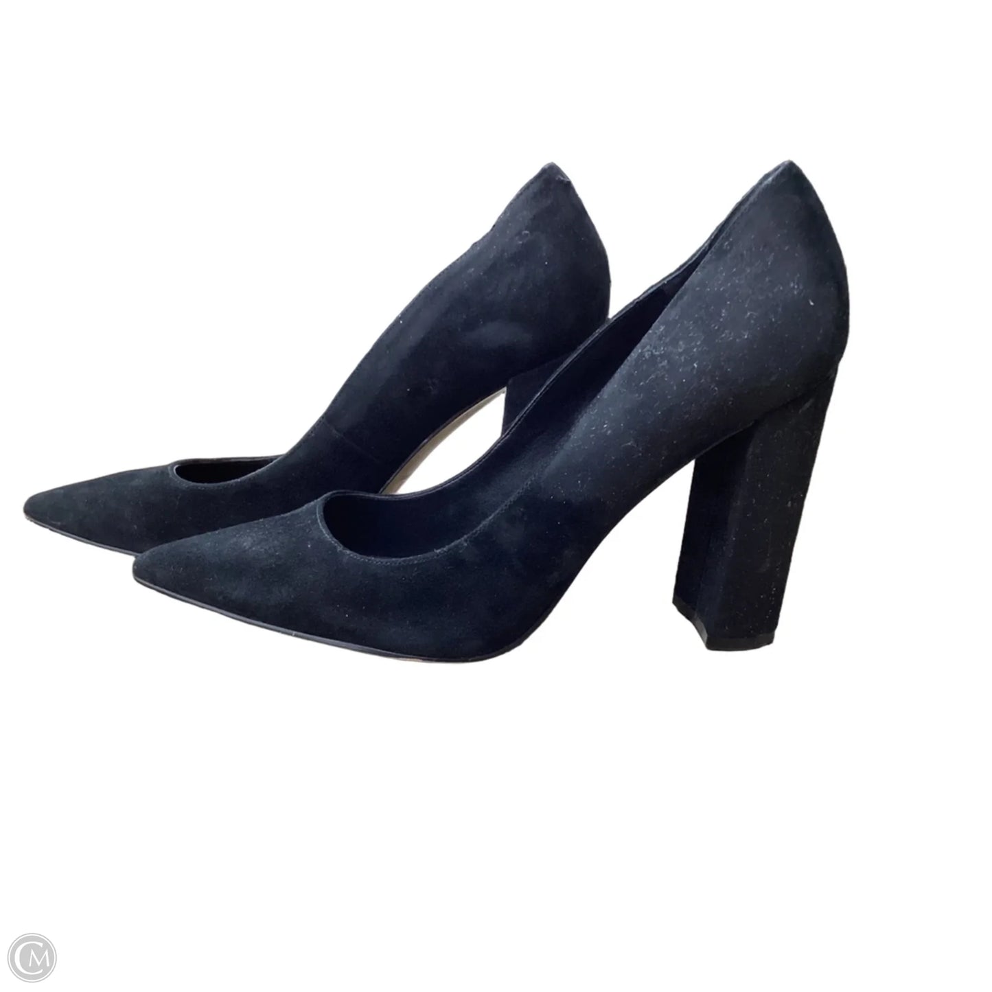 Shoes Heels Block By Marc Fisher In Black, Size: 9.5