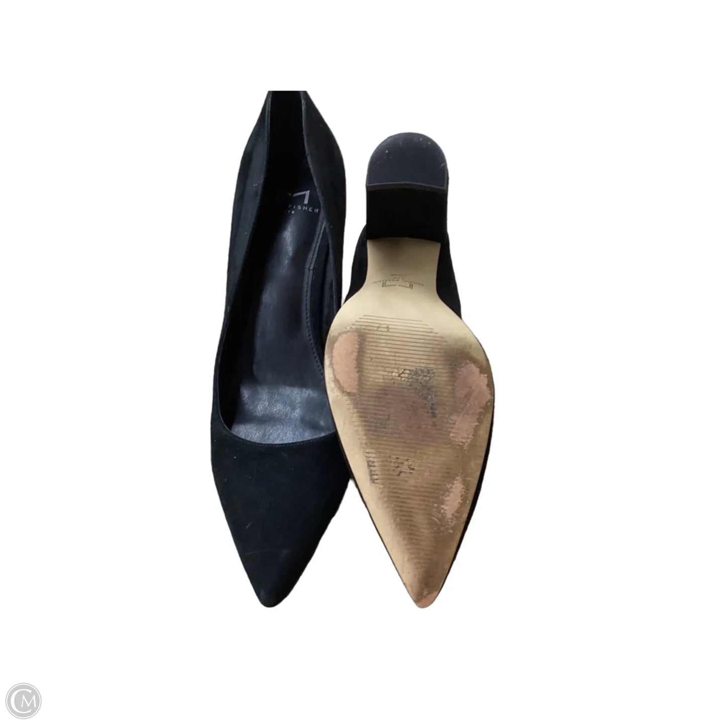 Shoes Heels Block By Marc Fisher In Black, Size: 9.5
