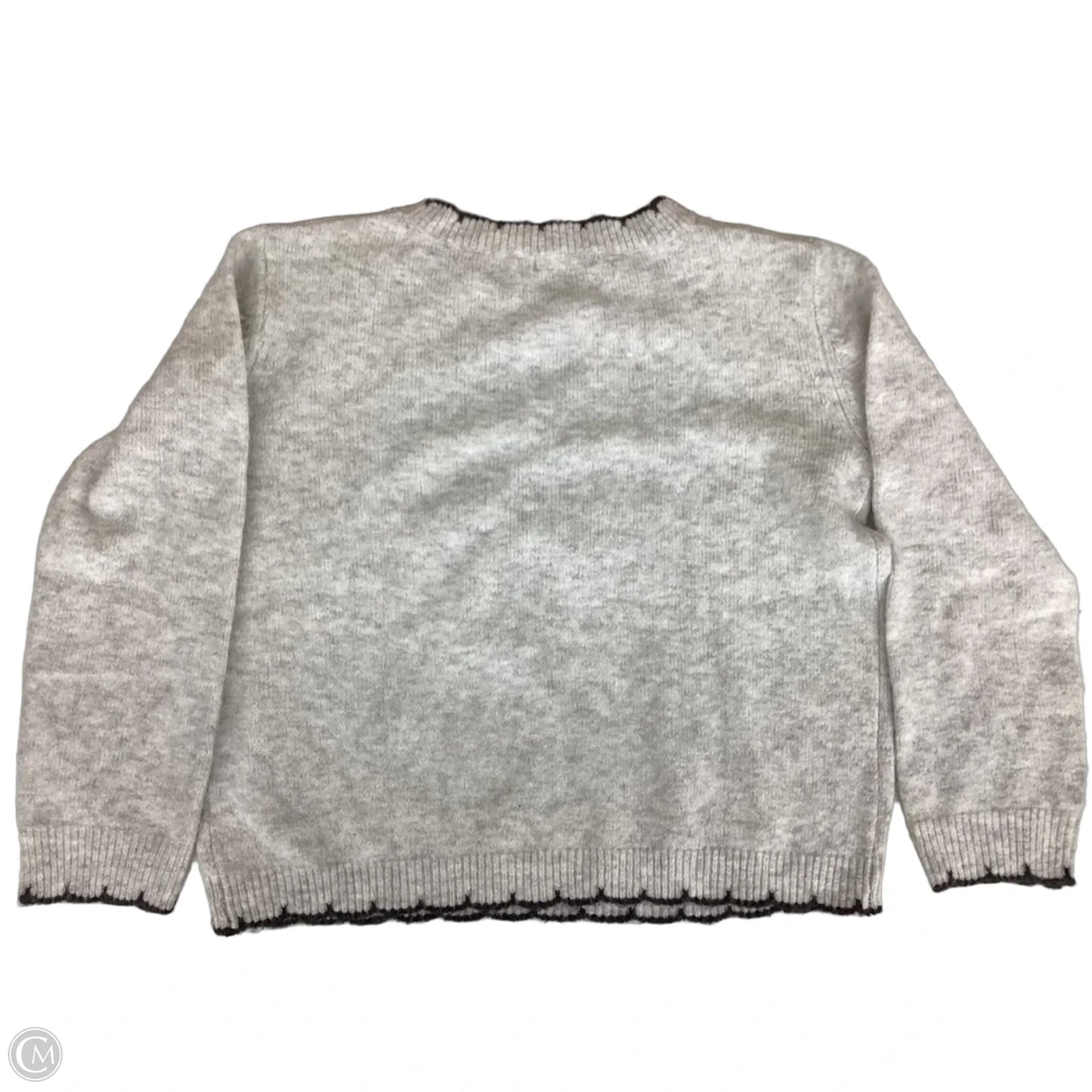 Sweater By Mustard Seed In Grey, Size: M