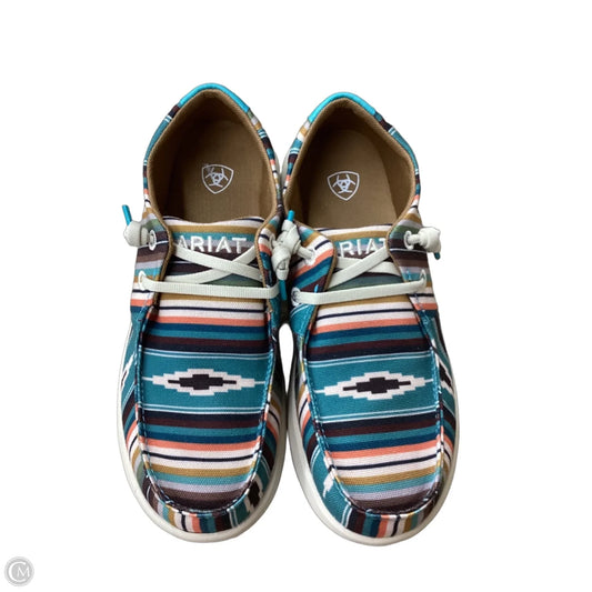 Shoes Flats By Ariat In Multi-colored, Size: 6.5